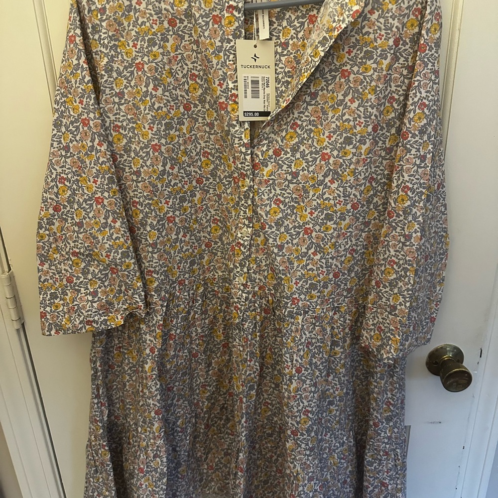 Apiece Apart Tuckernuck Floral Dress - Multicolor